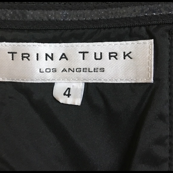 TRINA TURK Leopard Print Strapless Dress - Picture 5 of 6